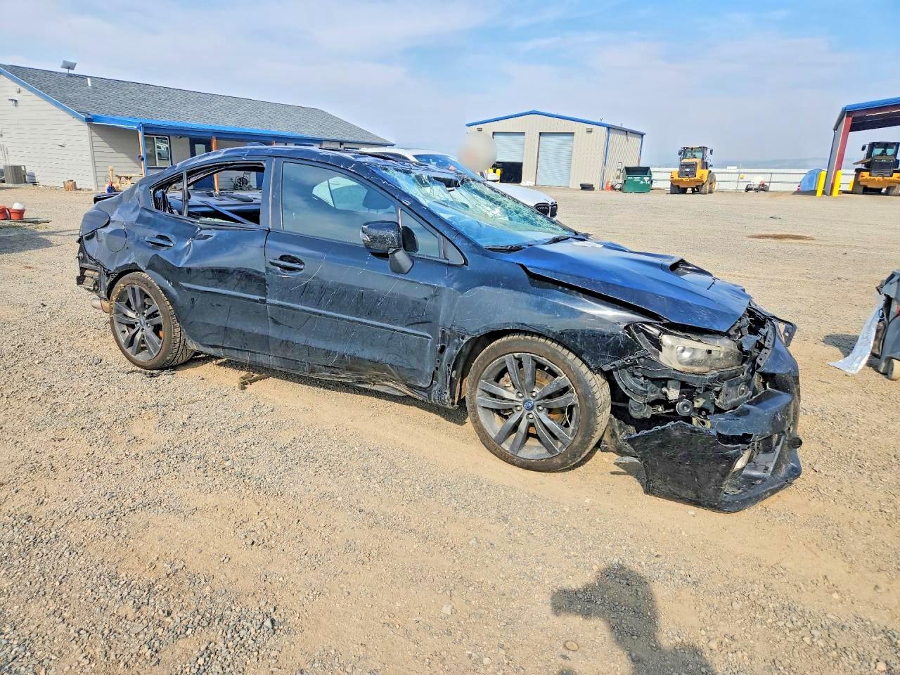 2016 Subaru Wrx Limited Black vin: JF1VA1N67G8818882