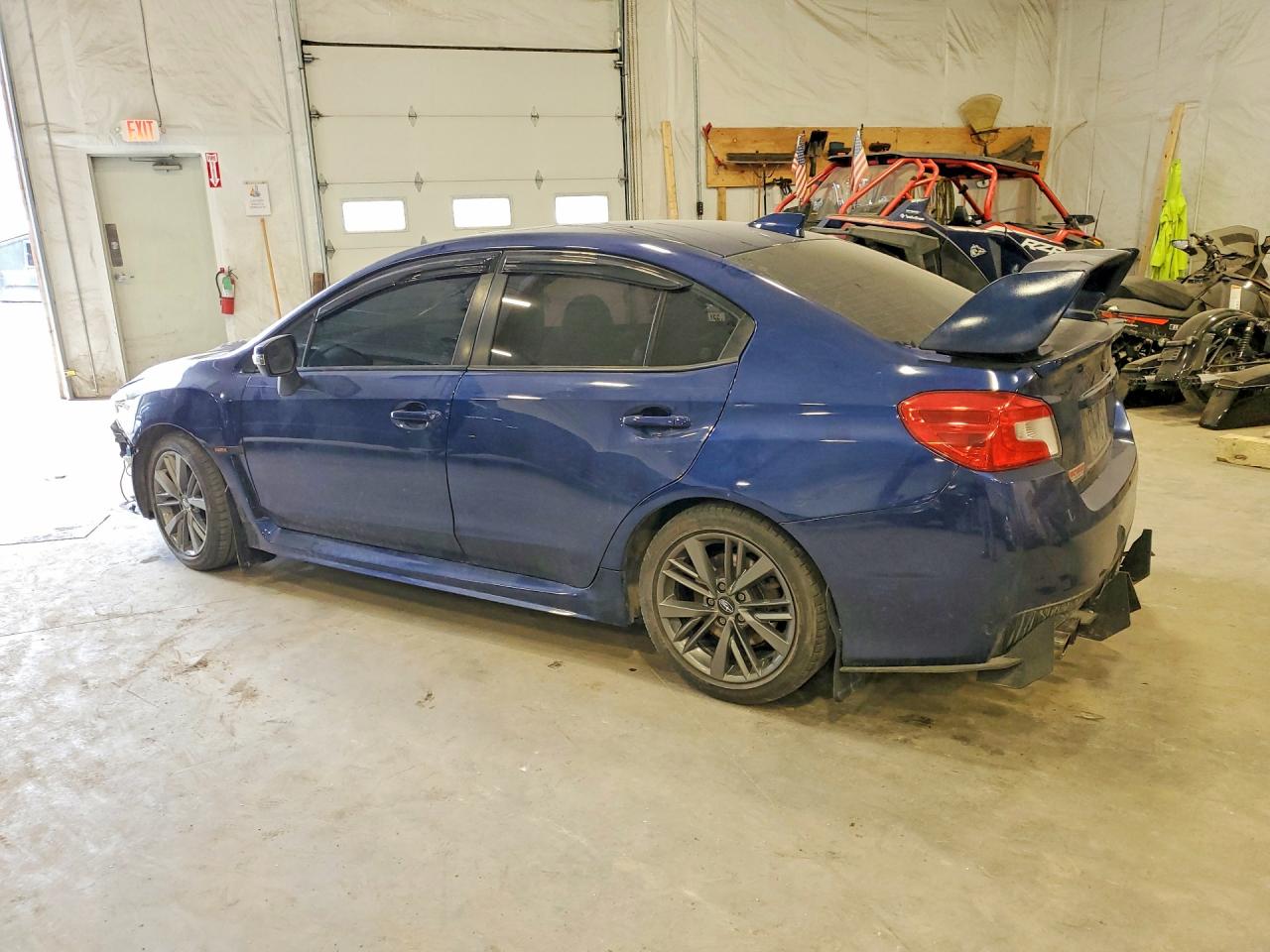 2019 Subaru Wrx Limited Синий vin: JF1VA1P65K8817008