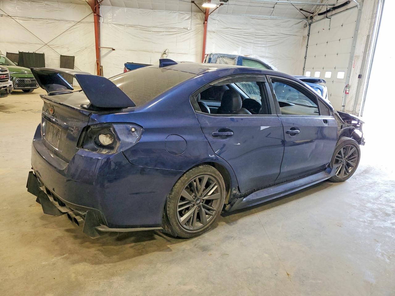 2019 Subaru Wrx Limited Синий vin: JF1VA1P65K8817008