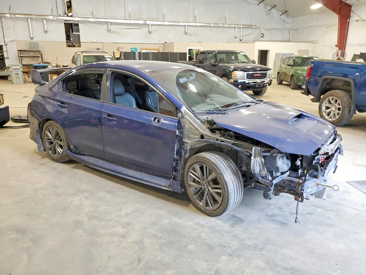 2019 Subaru Wrx Limited Синий vin: JF1VA1P65K8817008