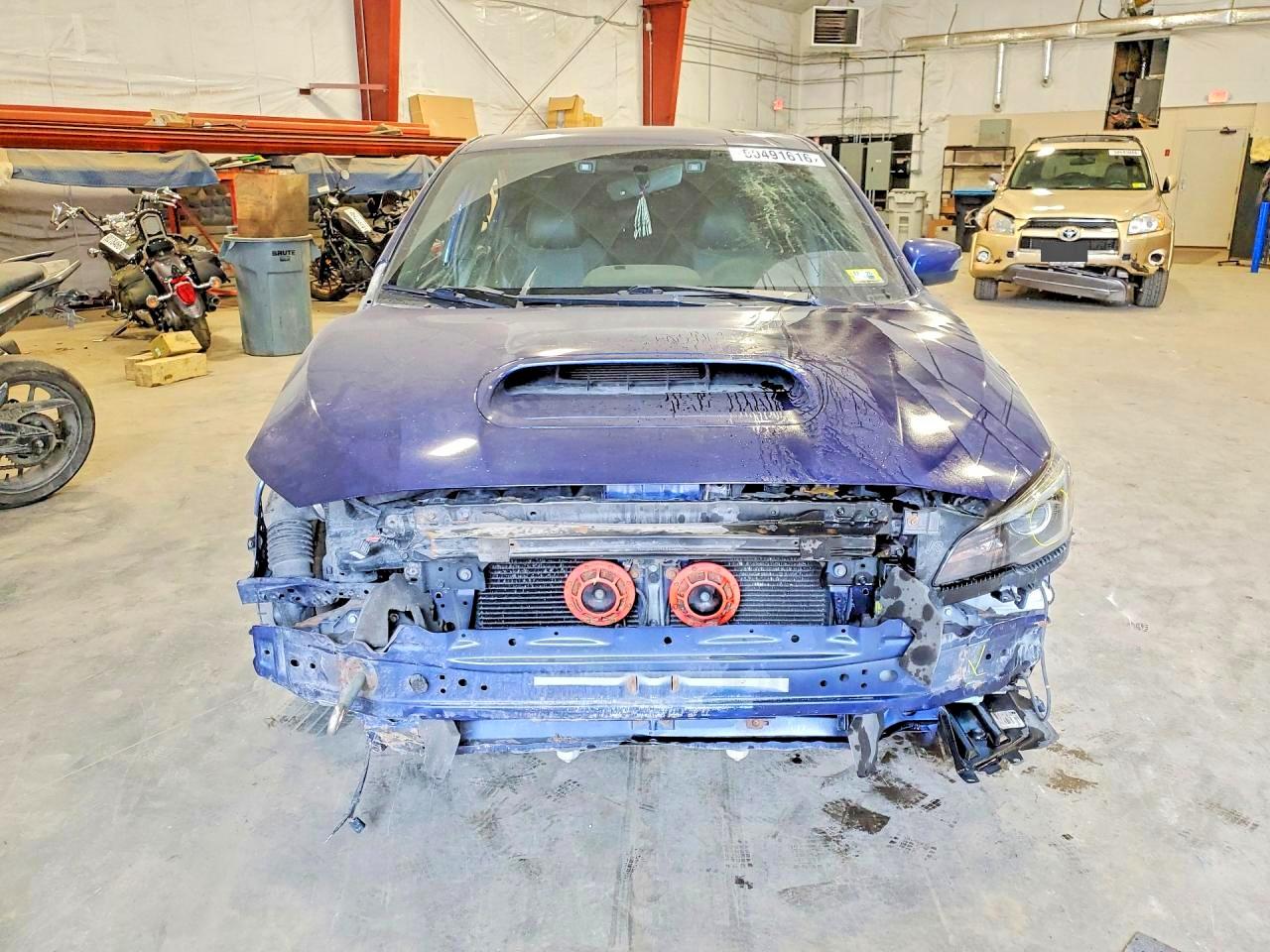 2019 Subaru Wrx Limited Синий vin: JF1VA1P65K8817008