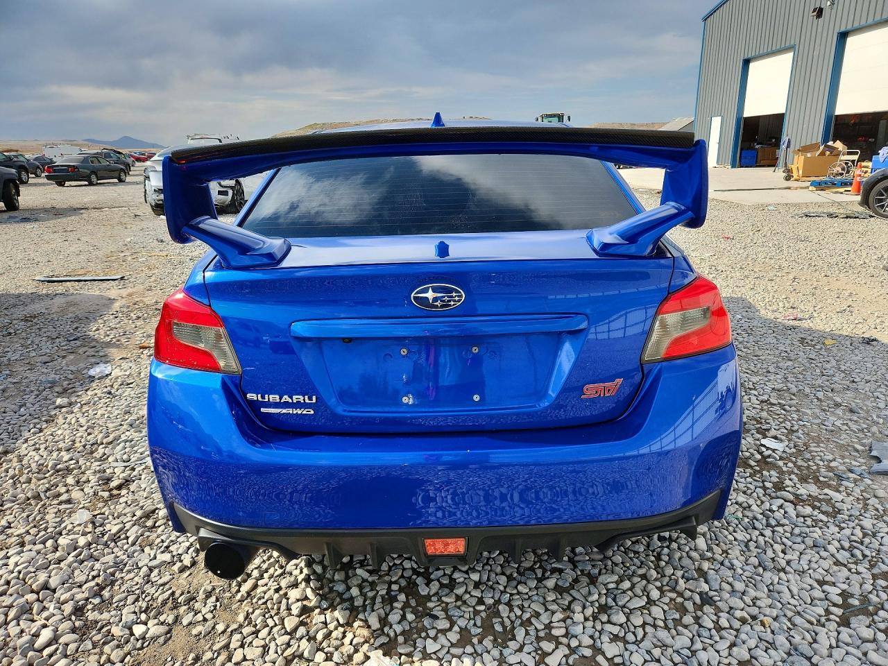 2020 Subaru Wrx Sti Blue vin: JF1VA2E63L9808277