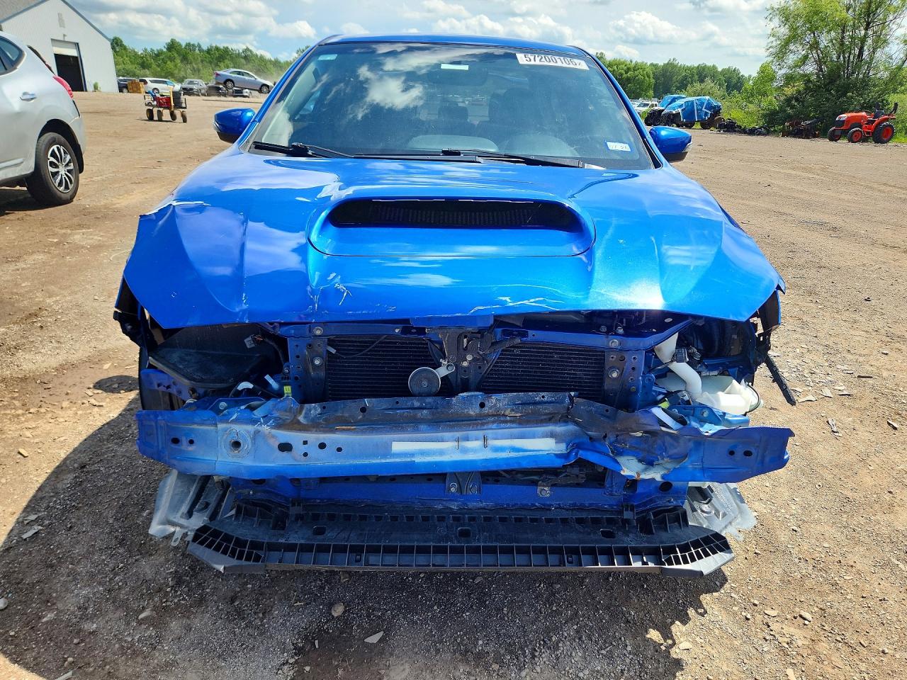 2020 Subaru Wrx Sti Синий vin: JF1VA2E66L9807883