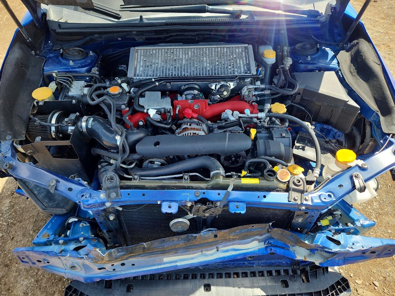 2020 Subaru Wrx Sti Синий vin: JF1VA2E66L9807883