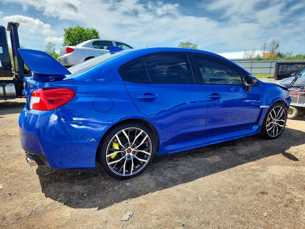 2020 Subaru Wrx Sti Синий vin: JF1VA2E66L9807883