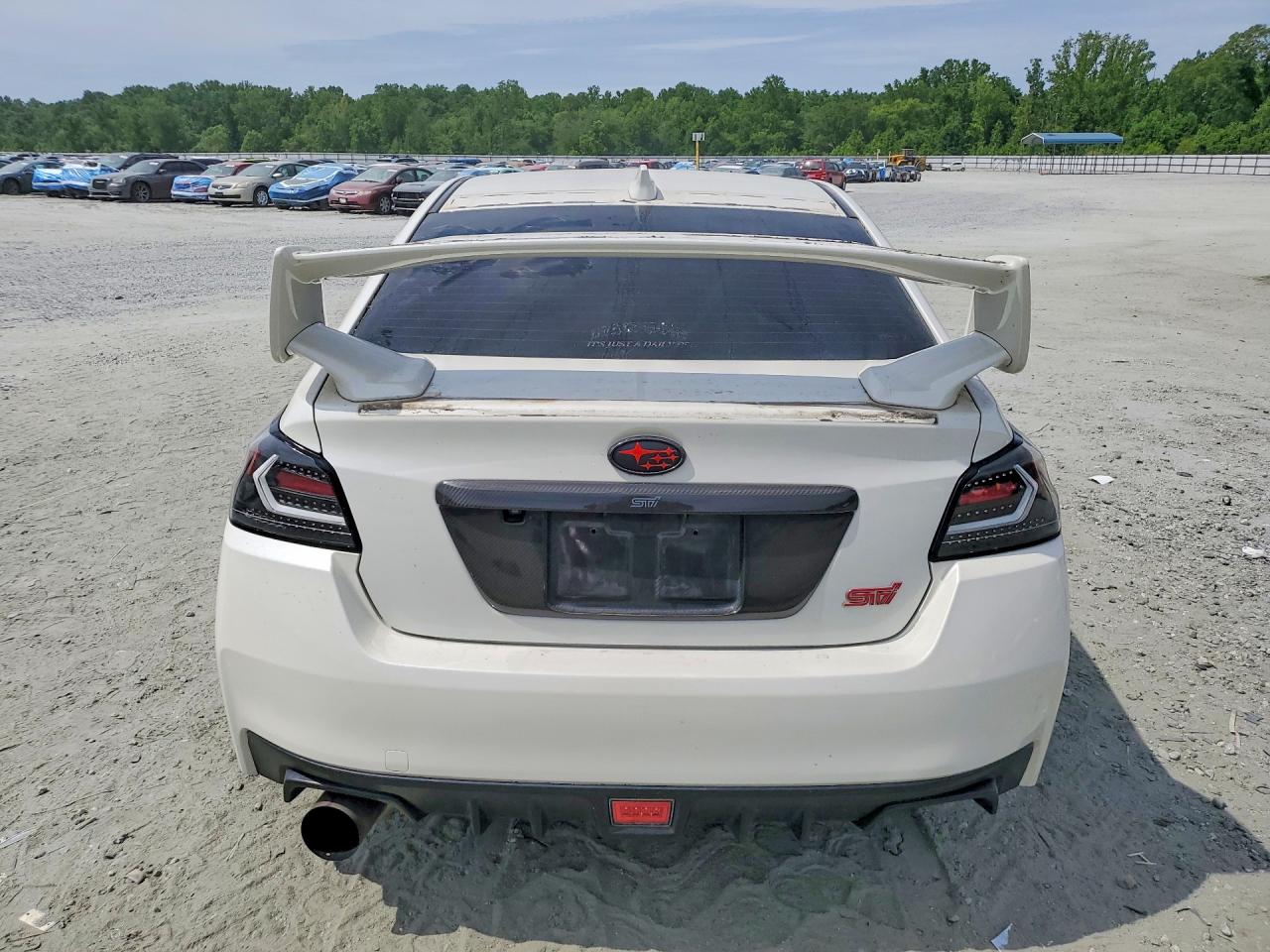 2020 Subaru Wrx Sti White vin: JF1VA2E67L9815426