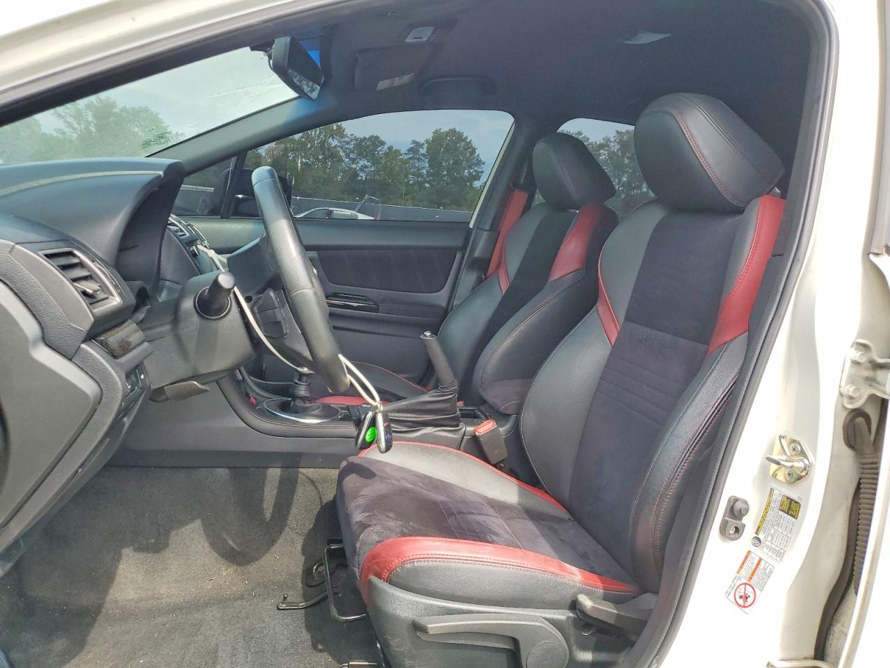 2020 Subaru Wrx Sti White vin: JF1VA2E67L9815426