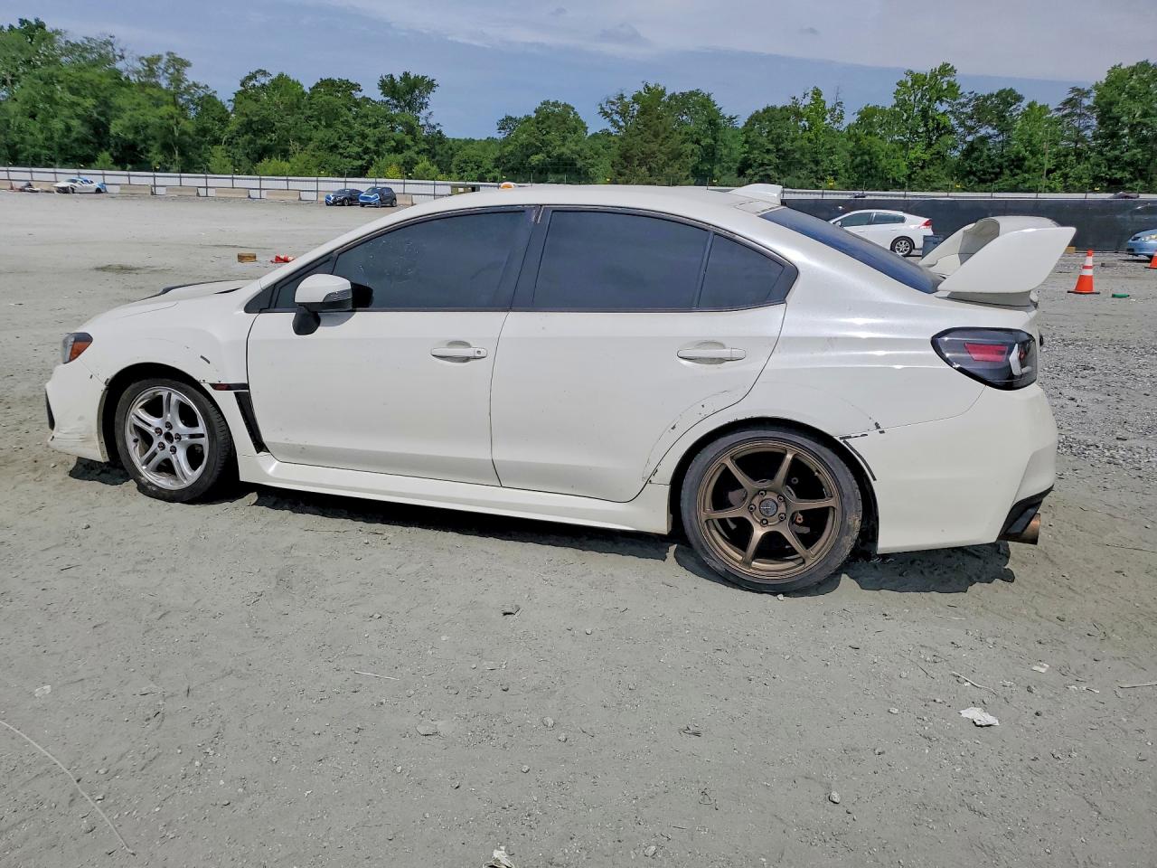 2020 Subaru Wrx Sti White vin: JF1VA2E67L9815426