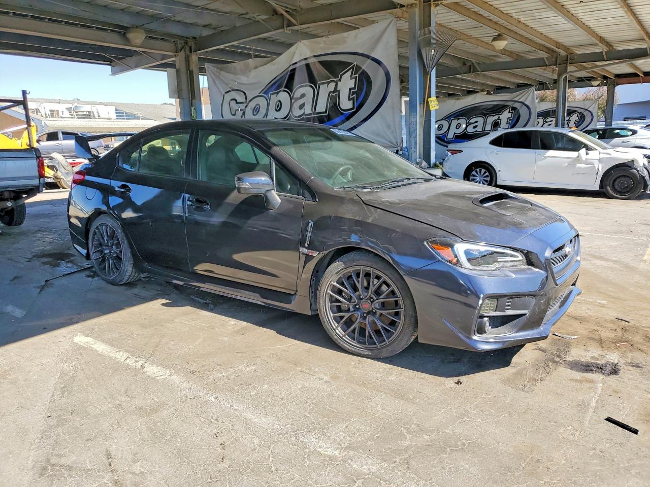 2015 Subaru Wrx Sti Charcoal vin: JF1VA2L60F9810043