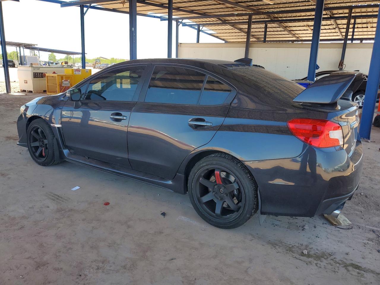 2015 Subaru Wrx Sti Gray vin: JF1VA2L61F9801111