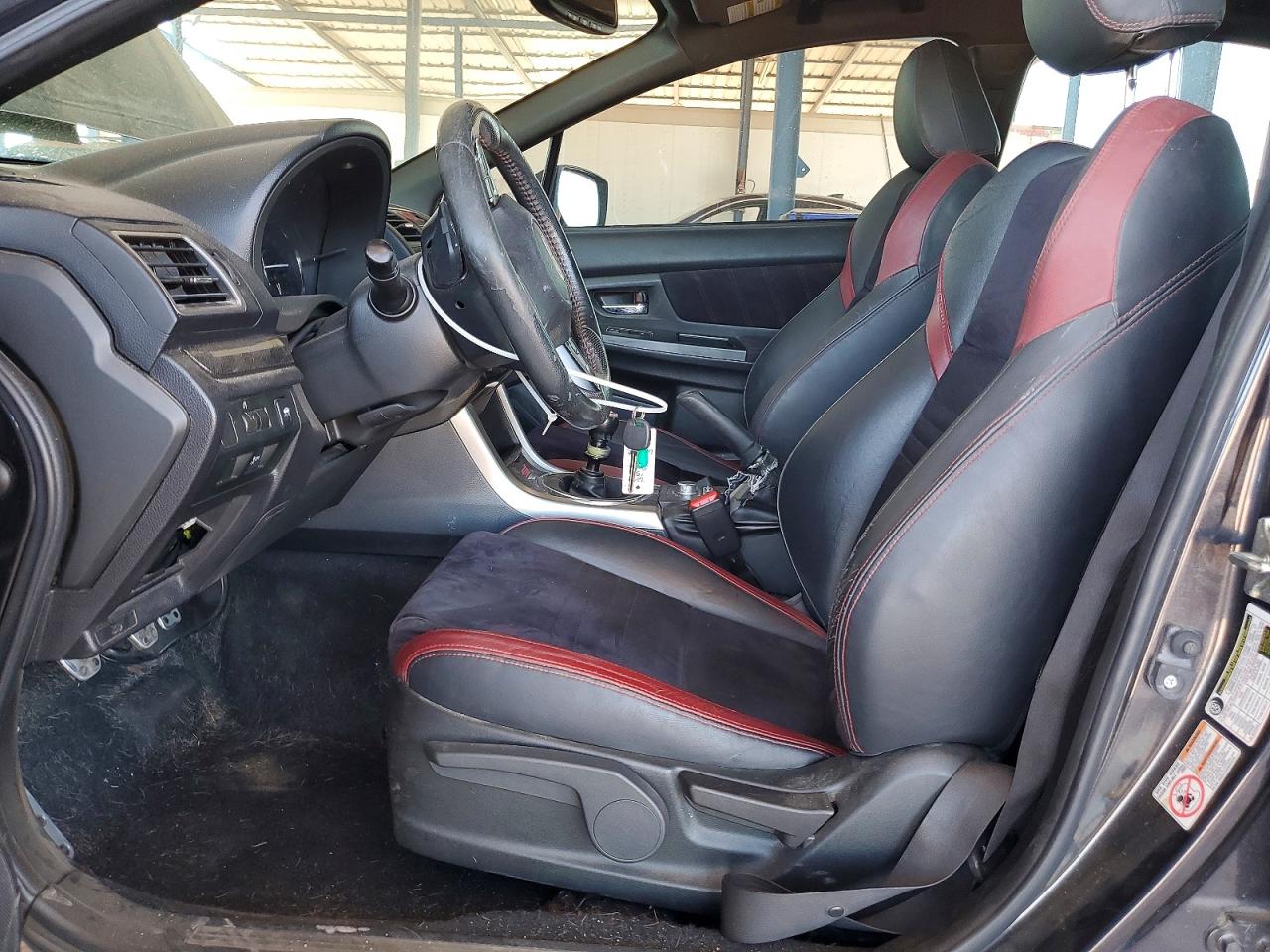 2015 Subaru Wrx Sti Gray vin: JF1VA2L61F9801111