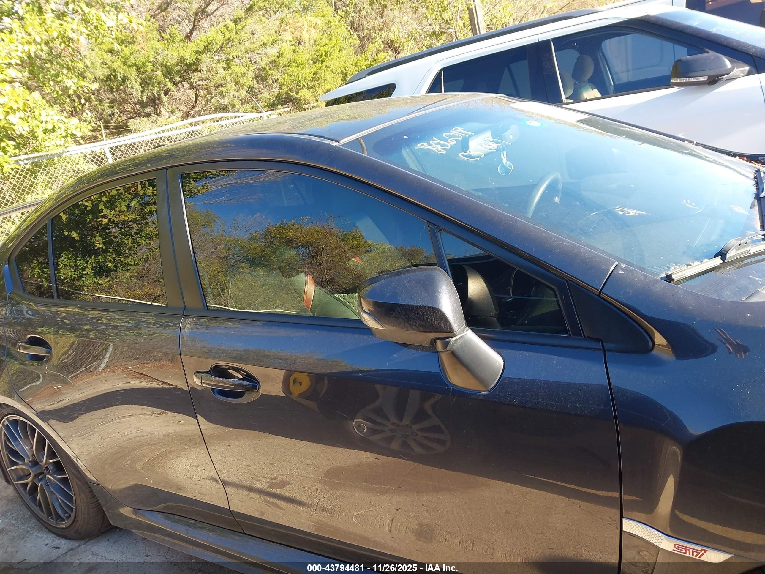 2015 Subaru Wrx Sti   Black vin: JF1VA2L63F9806018