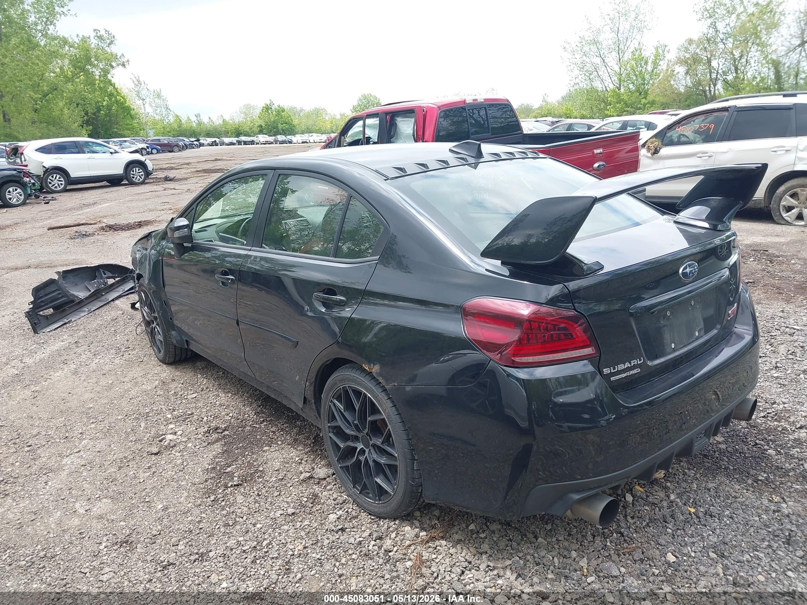 2015 Subaru Wrx Sti   Black vin: JF1VA2L63F9813969
