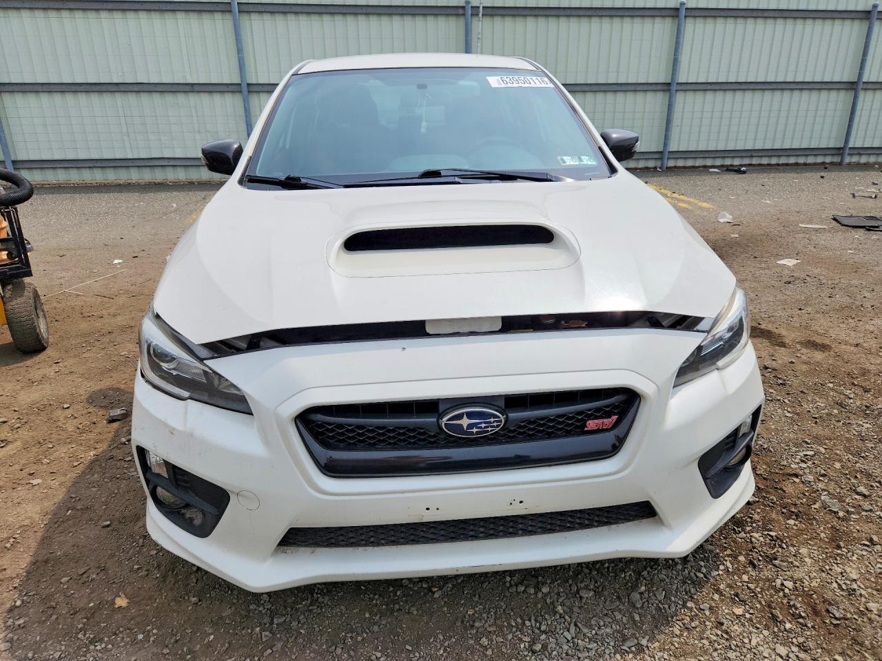 2015 Subaru Wrx Sti White vin: JF1VA2L63F9829993