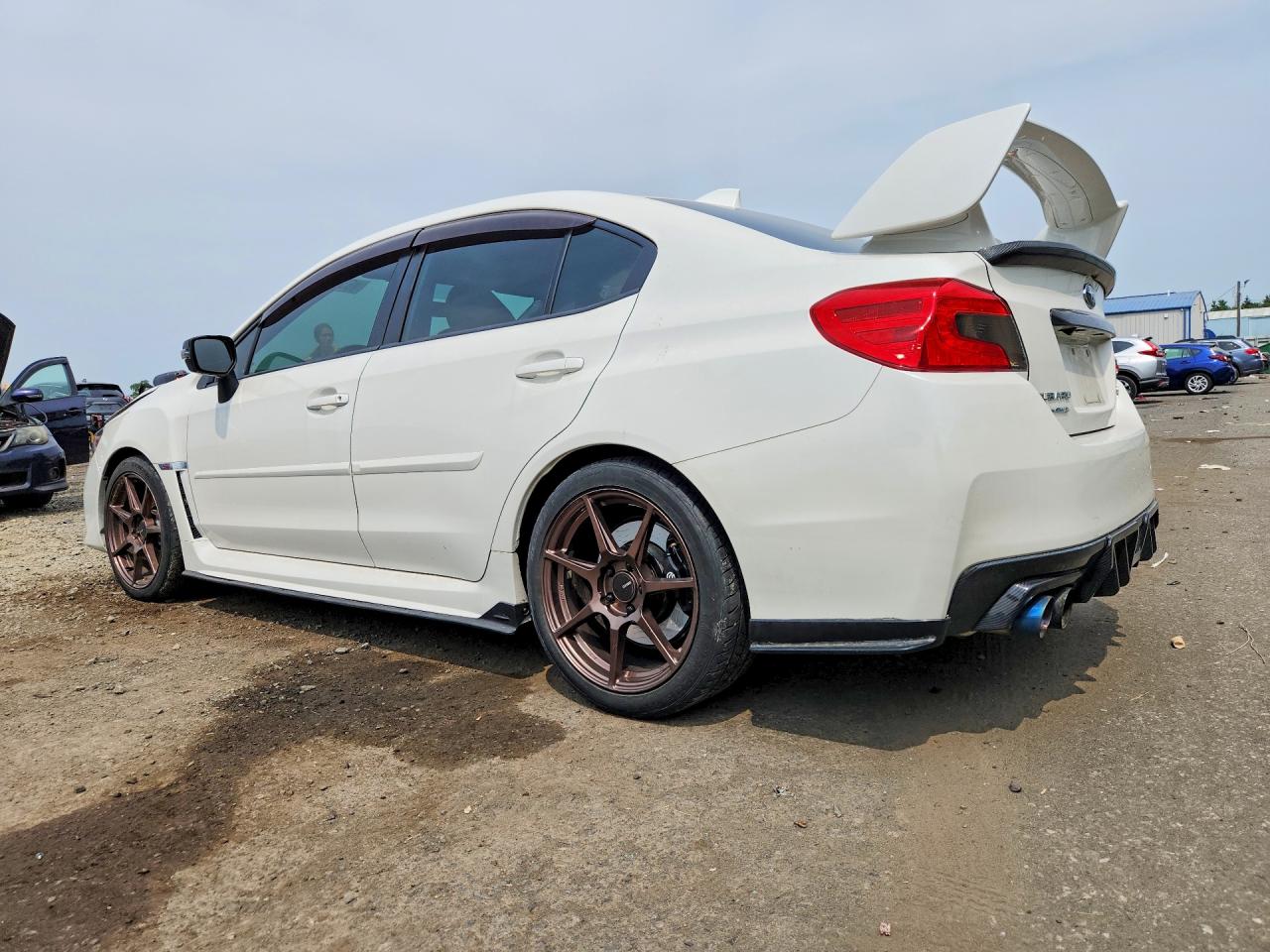 2015 Subaru Wrx Sti White vin: JF1VA2L63F9829993