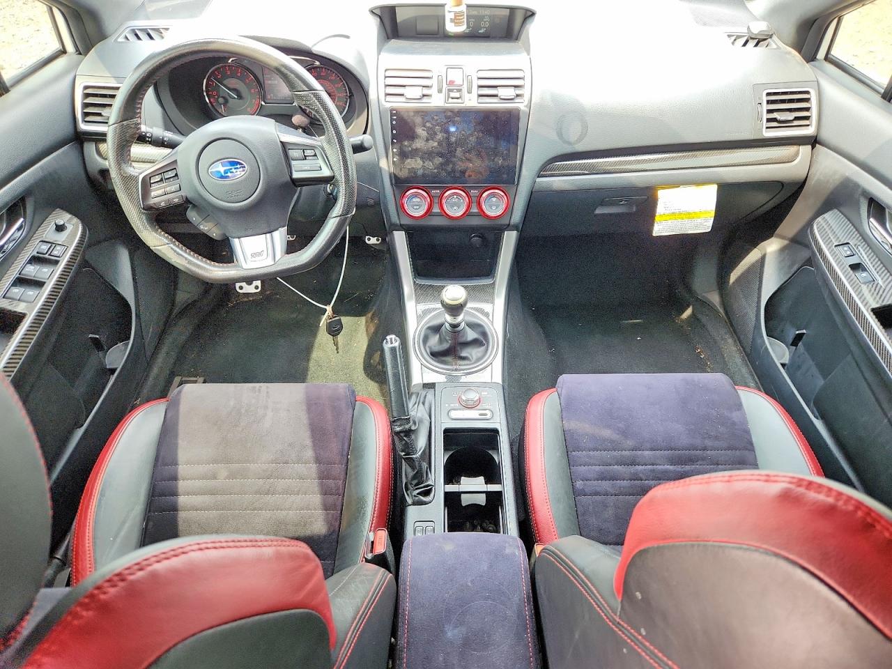 2015 Subaru Wrx Sti White vin: JF1VA2L63F9829993
