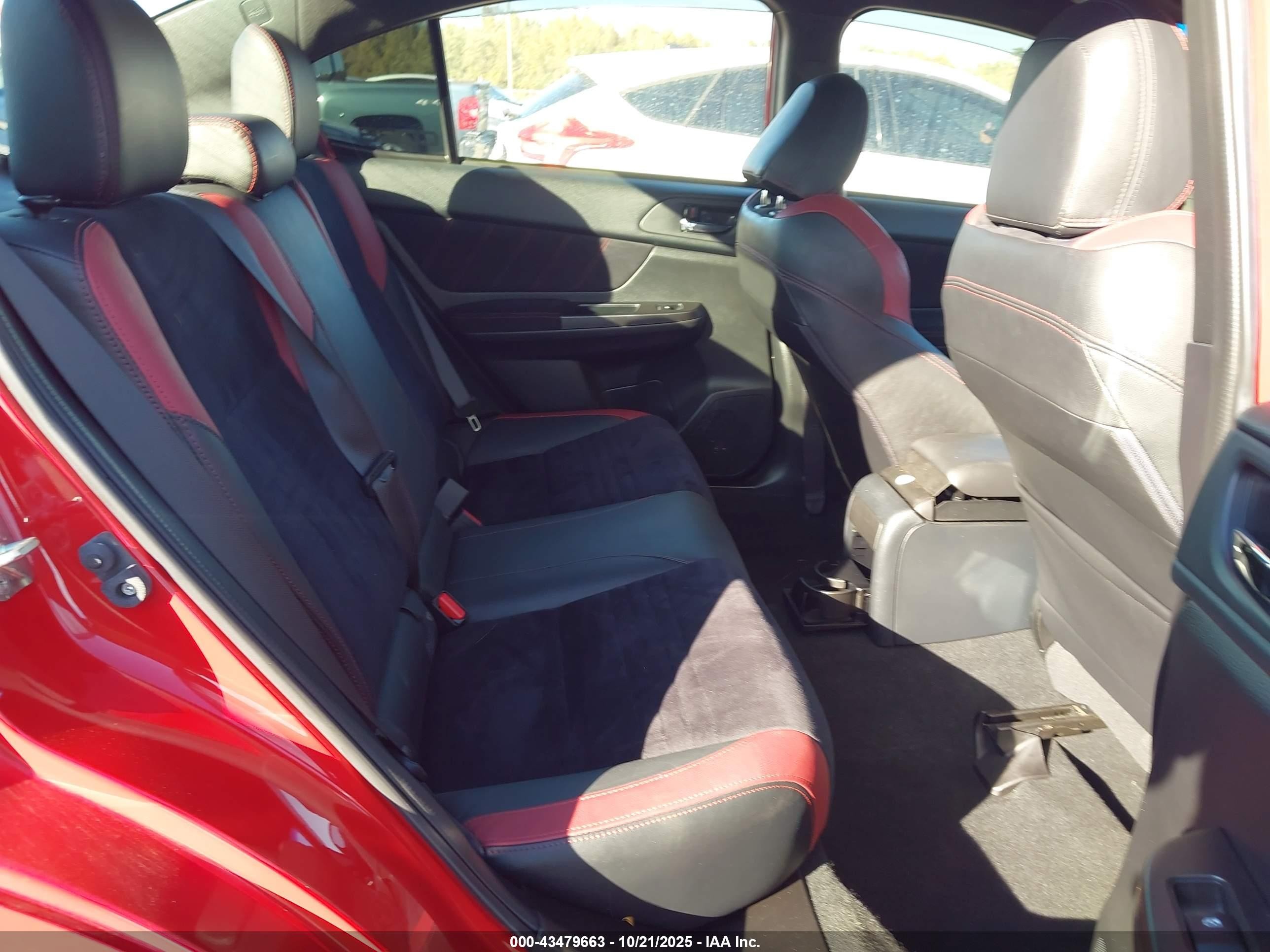 2015 Subaru Wrx Sti   Red vin: JF1VA2L63F9837091