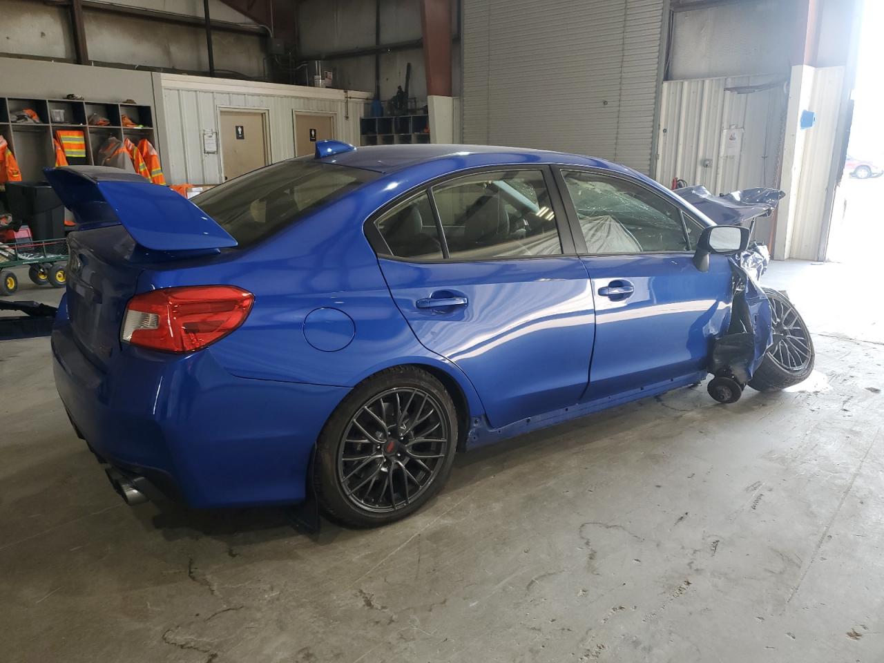 2015 Subaru Wrx Sti Blue vin: JF1VA2L64F9816315