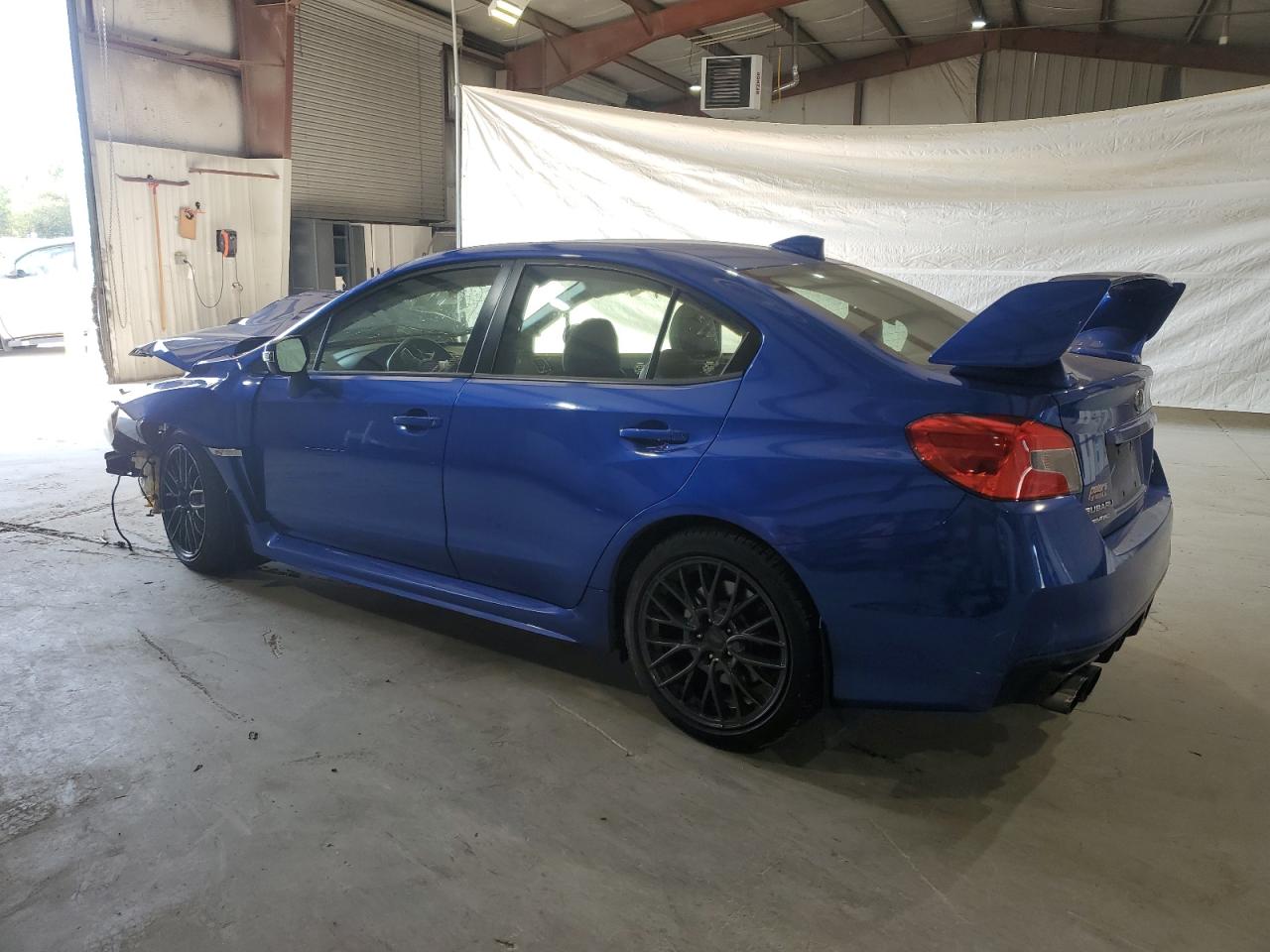 2015 Subaru Wrx Sti Blue vin: JF1VA2L64F9816315