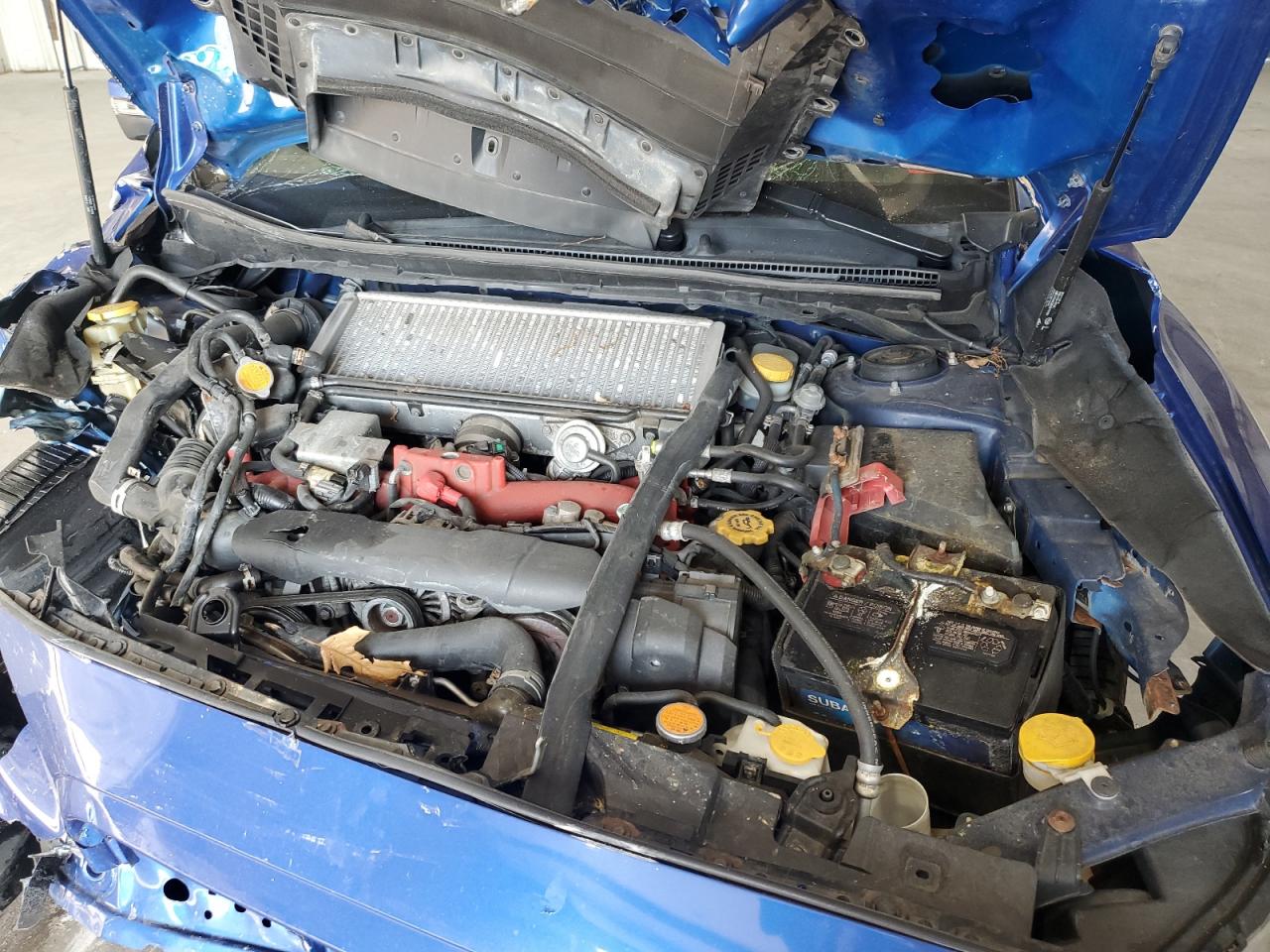 2015 Subaru Wrx Sti Blue vin: JF1VA2L64F9816315