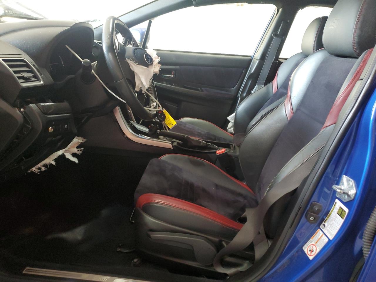 2015 Subaru Wrx Sti Blue vin: JF1VA2L64F9816315
