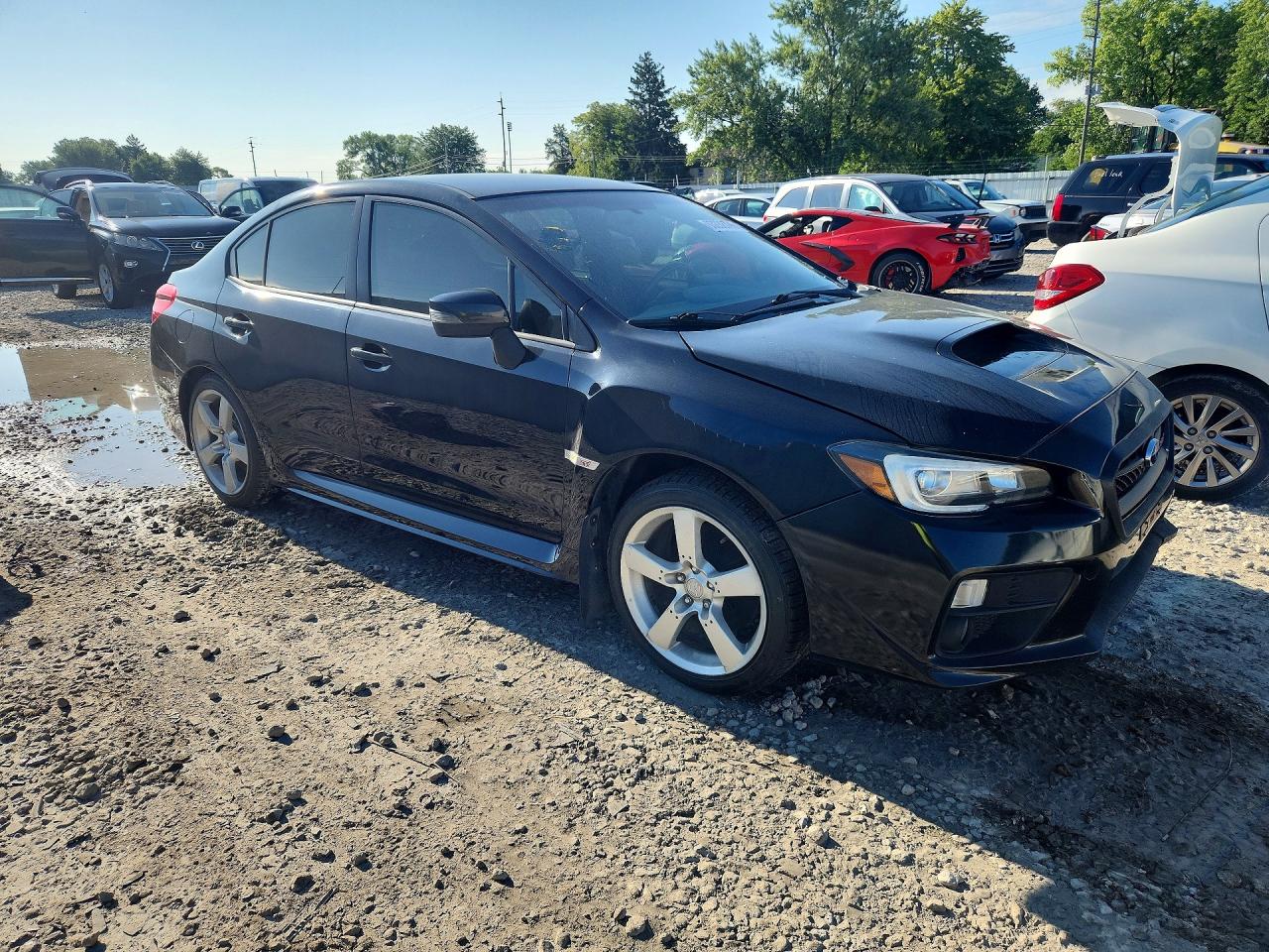 2015 Subaru Wrx Sti Black vin: JF1VA2L65F9804724
