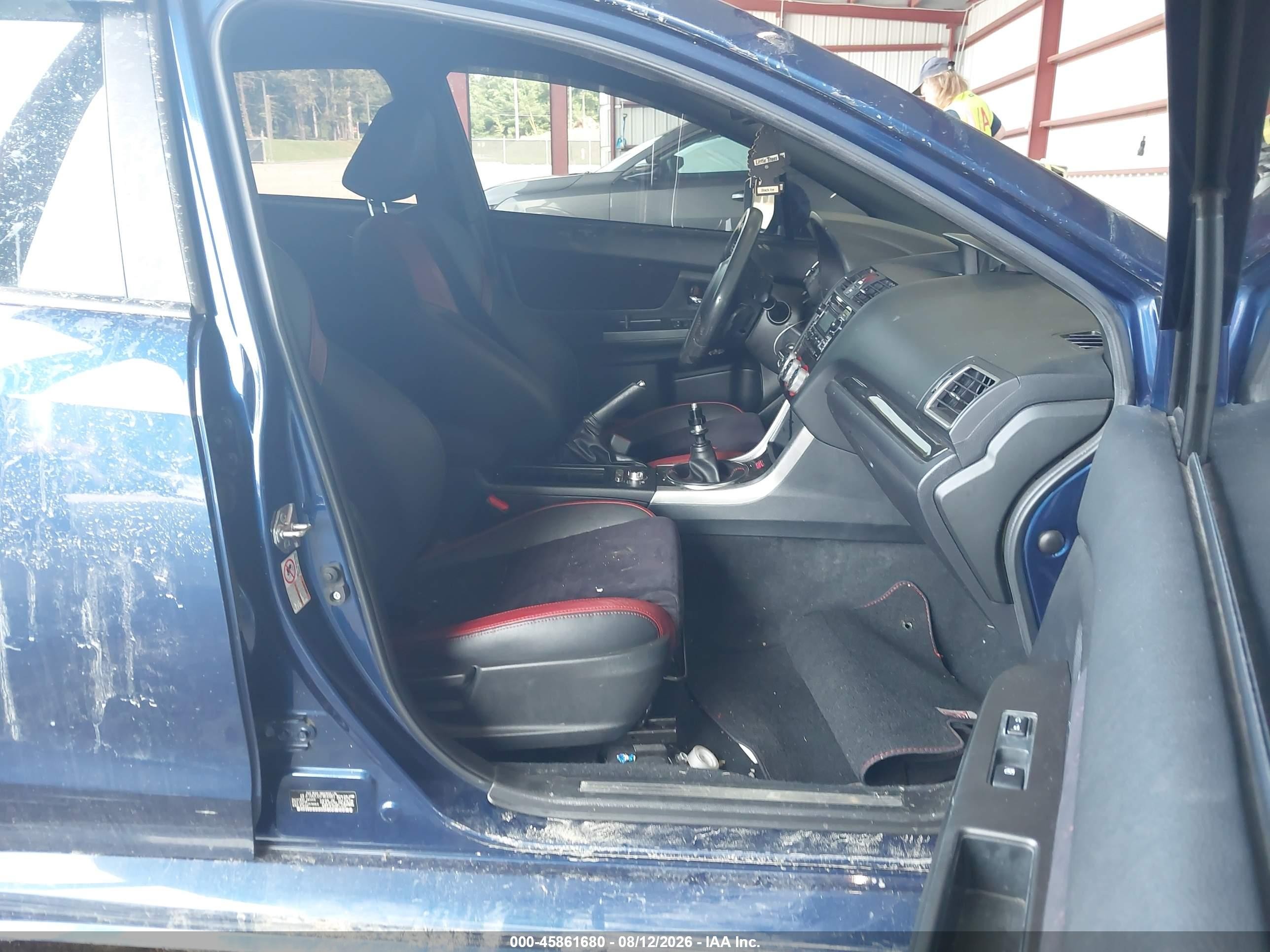 2015 Subaru Wrx Sti   Blue vin: JF1VA2L65F9830983