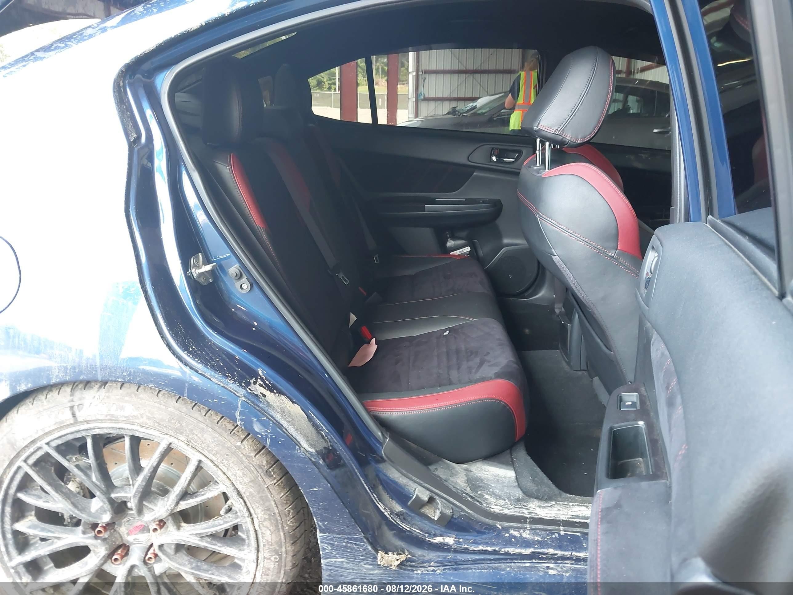 2015 Subaru Wrx Sti   Blue vin: JF1VA2L65F9830983