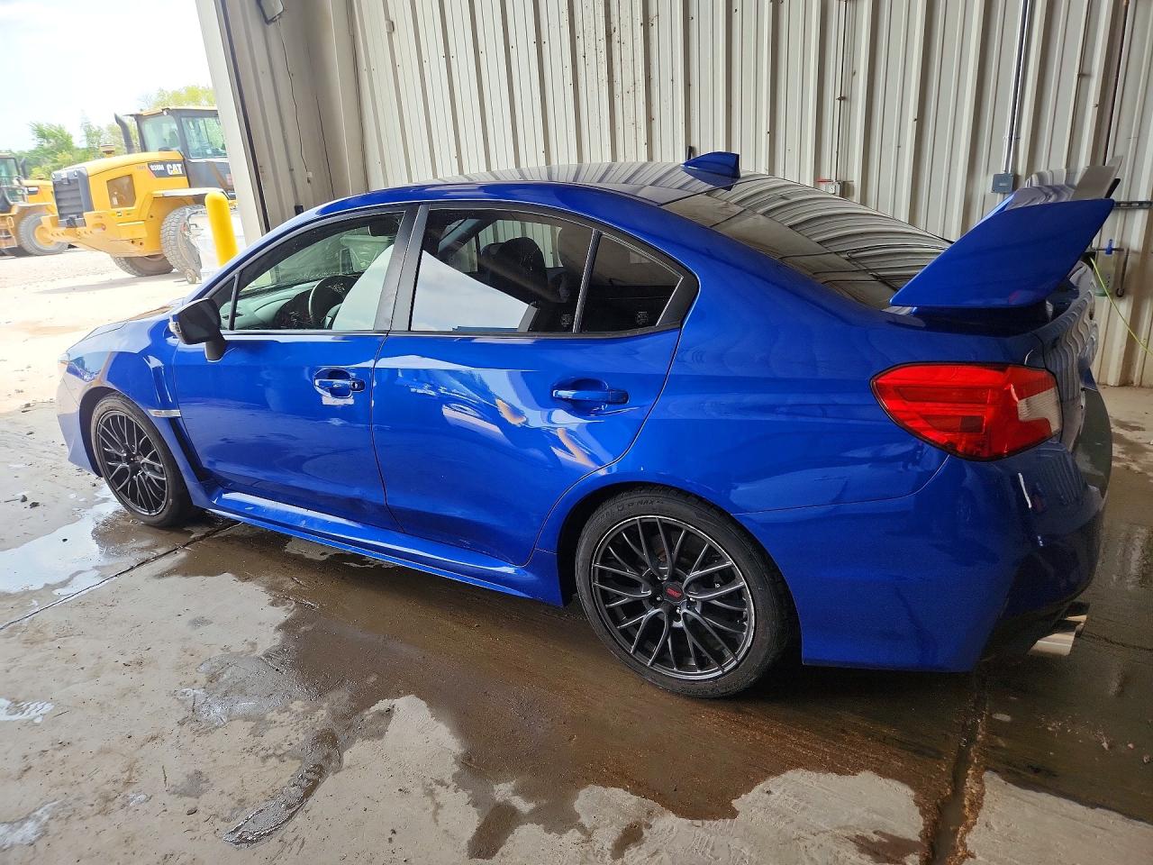 2015 Subaru Wrx Sti Blue vin: JF1VA2L66F9822360