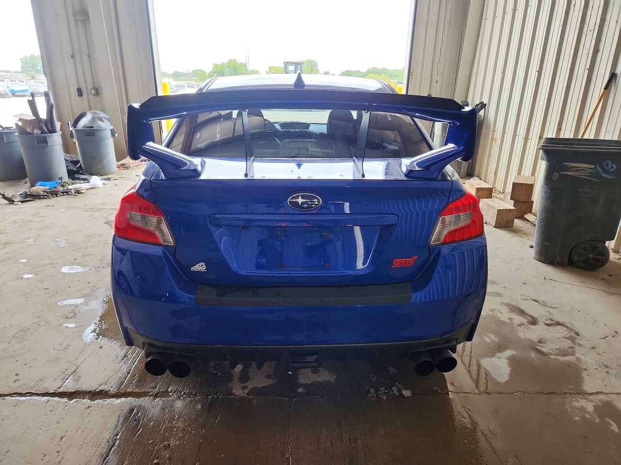 2015 Subaru Wrx Sti Blue vin: JF1VA2L66F9822360