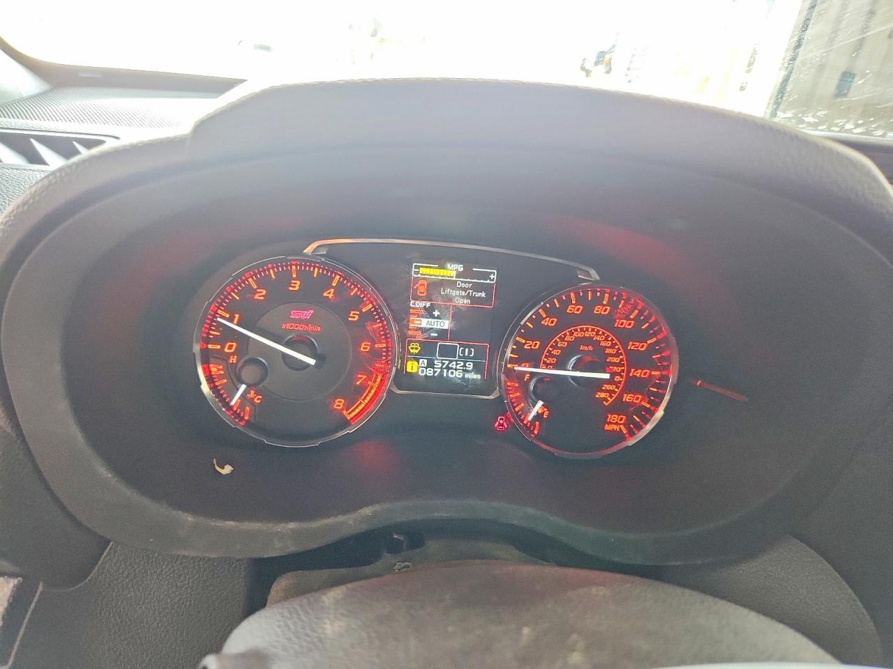 2015 Subaru Wrx Sti Blue vin: JF1VA2L66F9822360