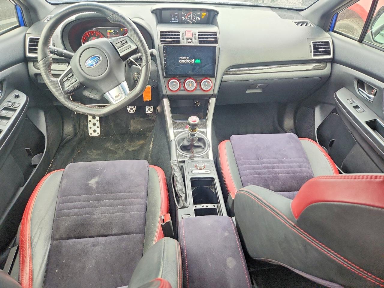 2015 Subaru Wrx Sti Blue vin: JF1VA2L66F9822360
