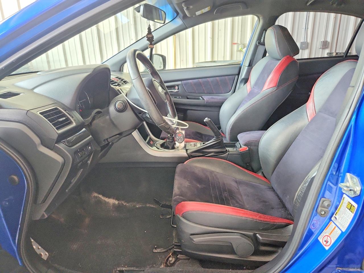 2015 Subaru Wrx Sti Blue vin: JF1VA2L66F9822360