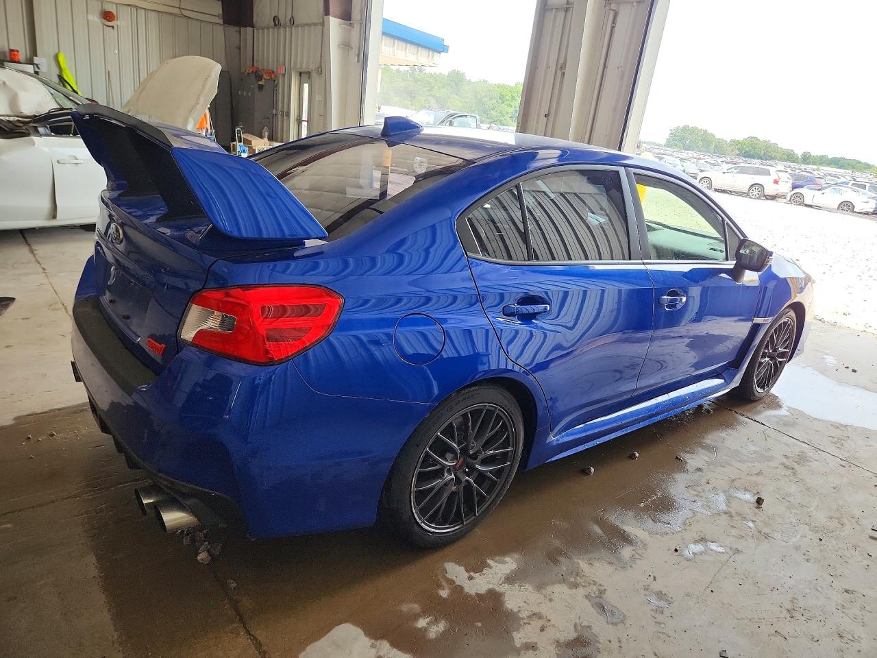 2015 Subaru Wrx Sti Blue vin: JF1VA2L66F9822360