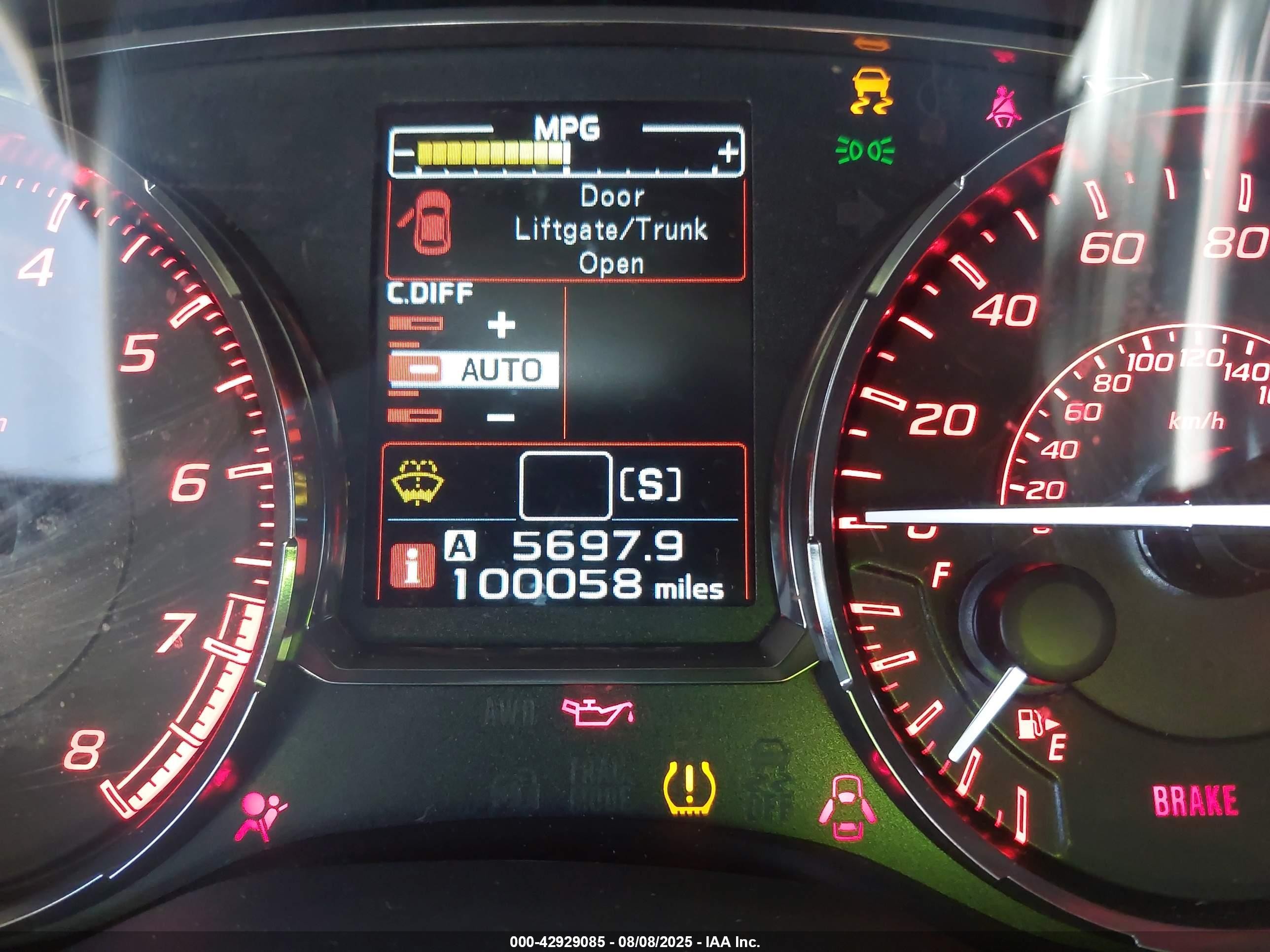 2015 Subaru Wrx Sti   Black vin: JF1VA2L66F9834069