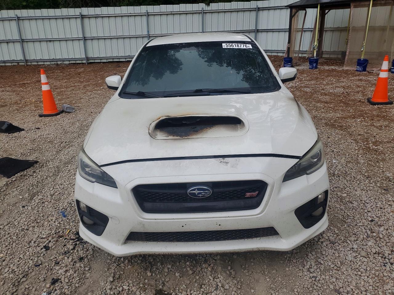 2015 Subaru Wrx Sti White vin: JF1VA2L67F9828572