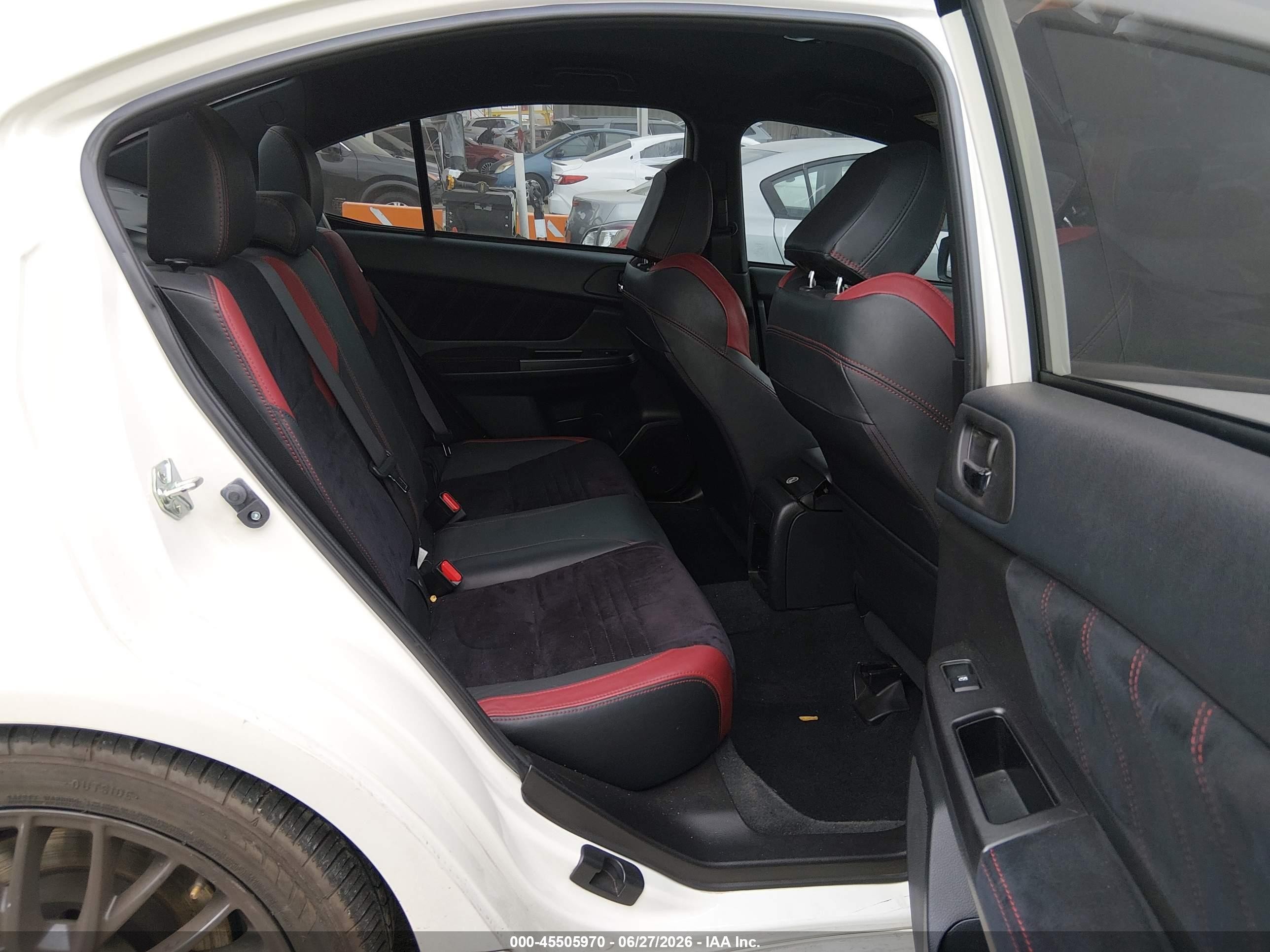 2015 Subaru Wrx Sti White vin: JF1VA2L69F9808677