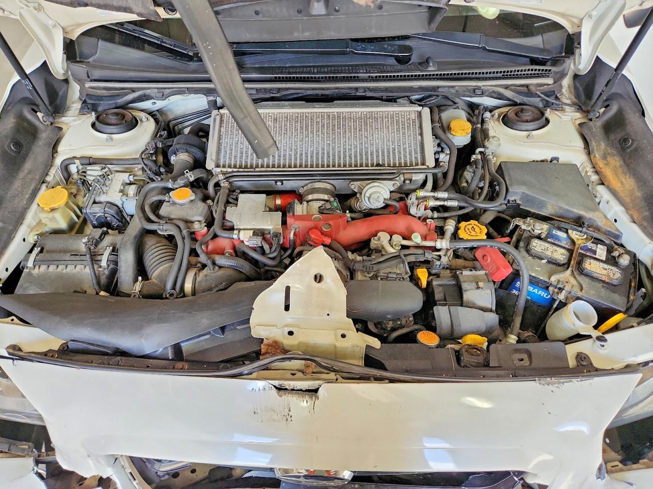 2015 Subaru Wrx Sti White vin: JF1VA2L69F9815676