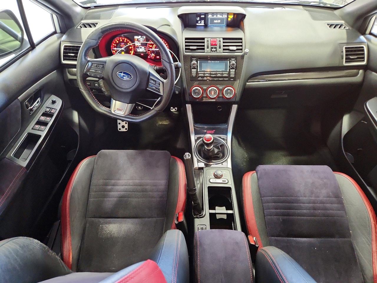2015 Subaru Wrx Sti White vin: JF1VA2L69F9815676