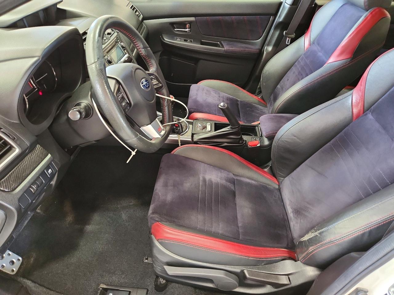 2015 Subaru Wrx Sti White vin: JF1VA2L69F9815676