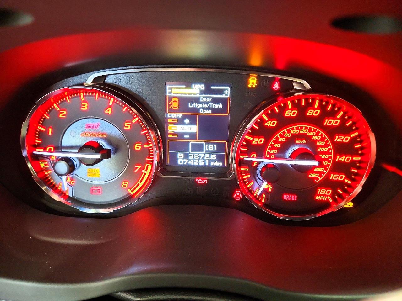 2015 Subaru Wrx Sti White vin: JF1VA2L69F9815676