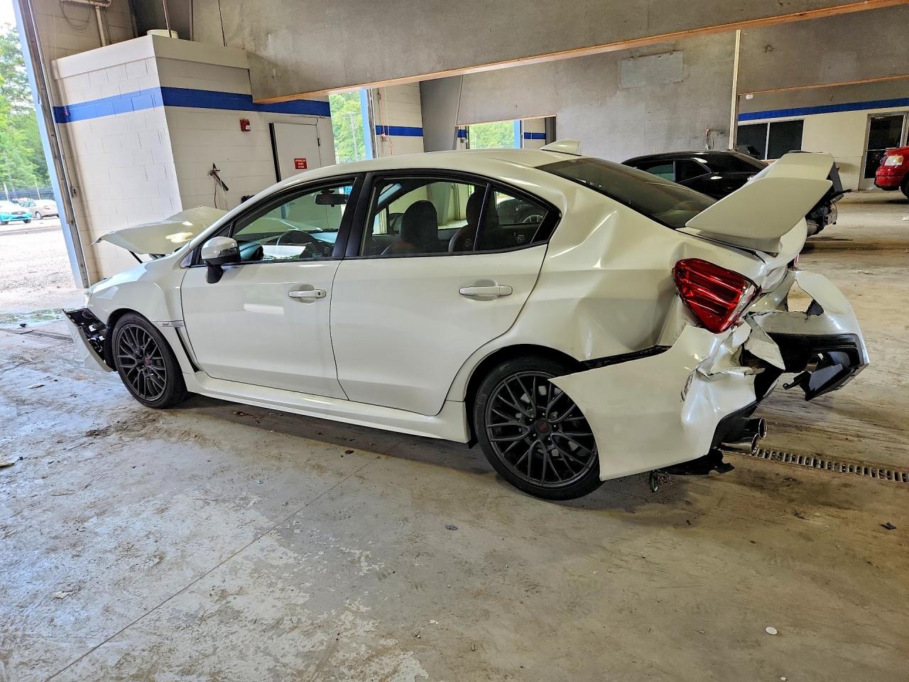 2015 Subaru Wrx Sti White vin: JF1VA2L69F9815676