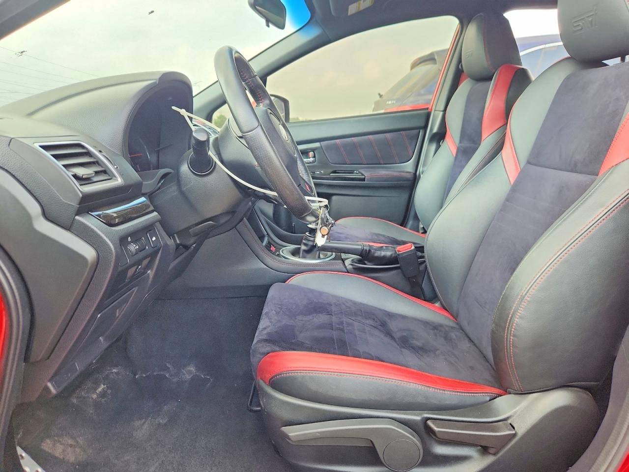 2018 Subaru Wrx Sti Red vin: JF1VA2M64J9826625