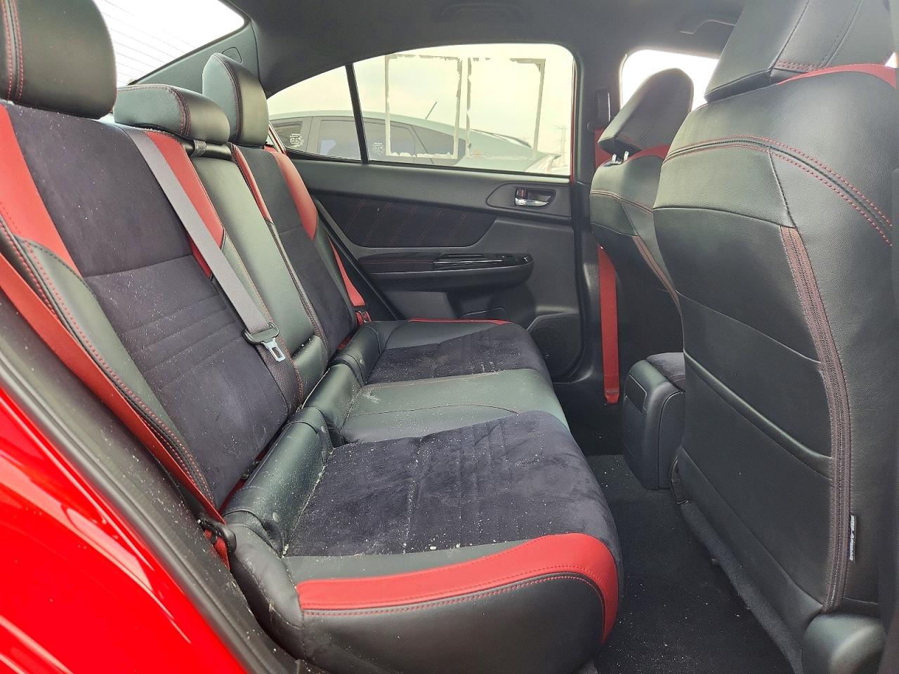 2018 Subaru Wrx Sti Red vin: JF1VA2M64J9826625