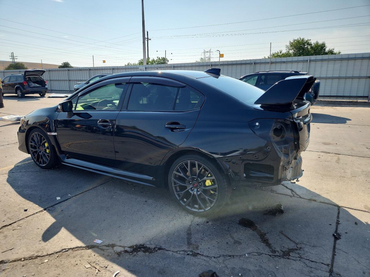 2018 Subaru Wrx Sti Black vin: JF1VA2M6XJ9820909