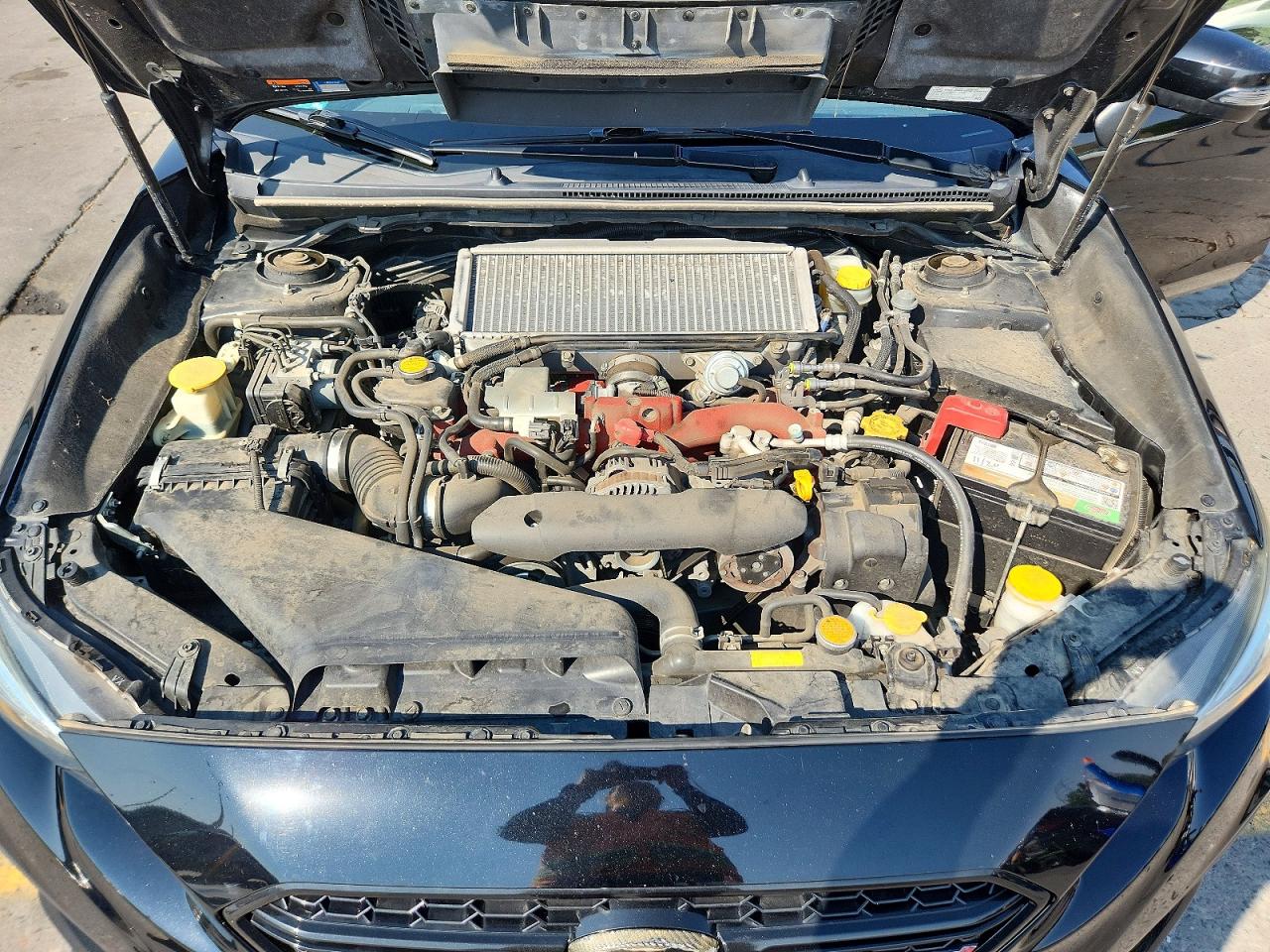 2018 Subaru Wrx Sti Black vin: JF1VA2M6XJ9820909