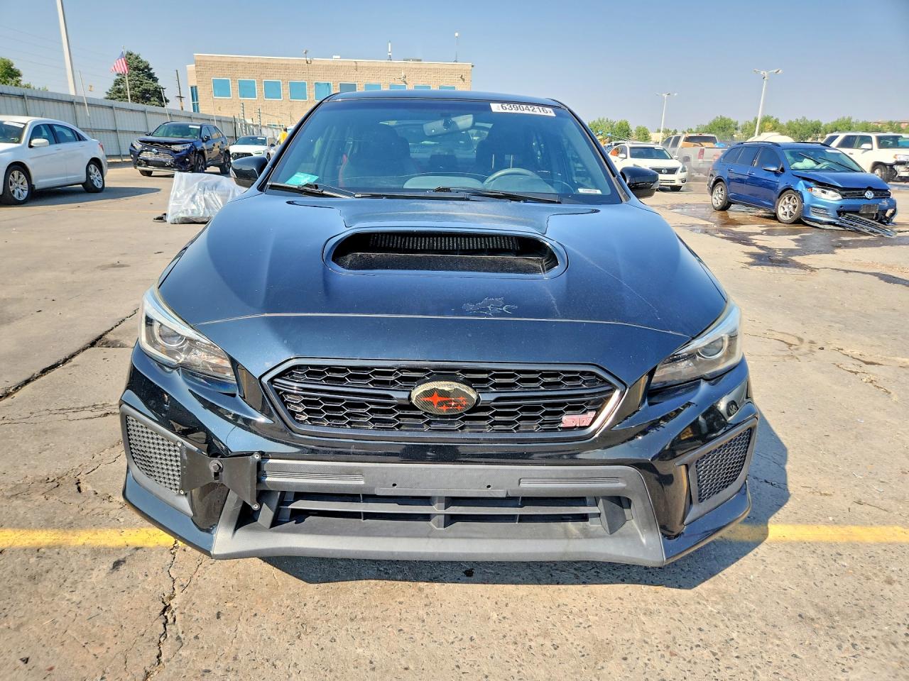 2018 Subaru Wrx Sti Black vin: JF1VA2M6XJ9820909