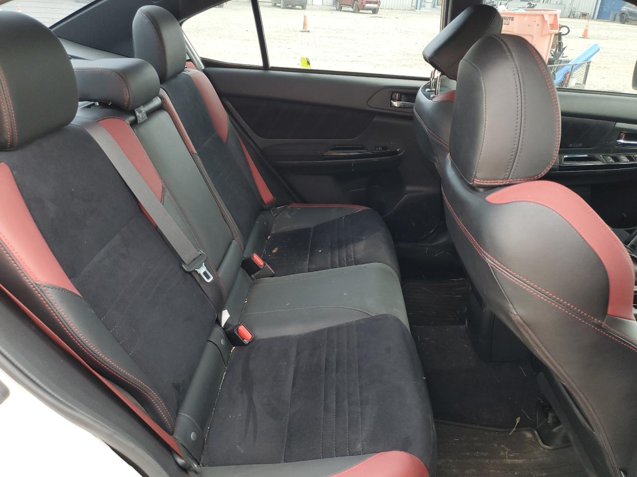 2018 Subaru Wrx Sti White vin: JF1VA2M6XJ9825852