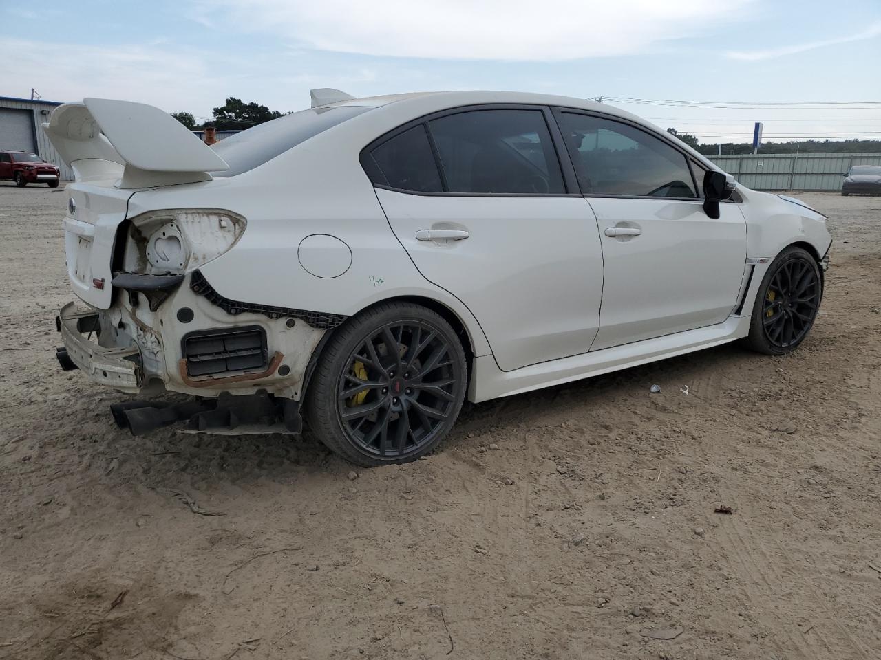 2018 Subaru Wrx Sti White vin: JF1VA2M6XJ9825852
