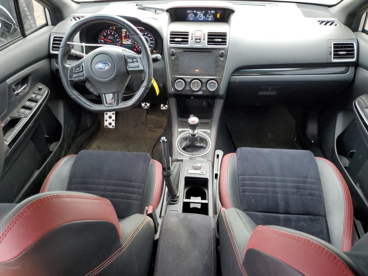 2018 Subaru Wrx Sti White vin: JF1VA2M6XJ9825852